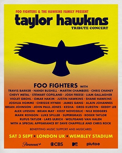 The Taylor Hawkins Tribute Concerts  worldwide live stream