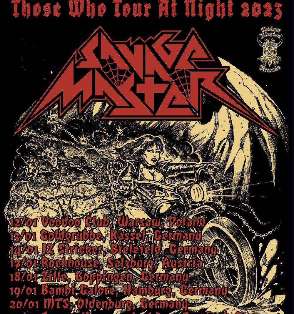 Savage Master Announces European Tour