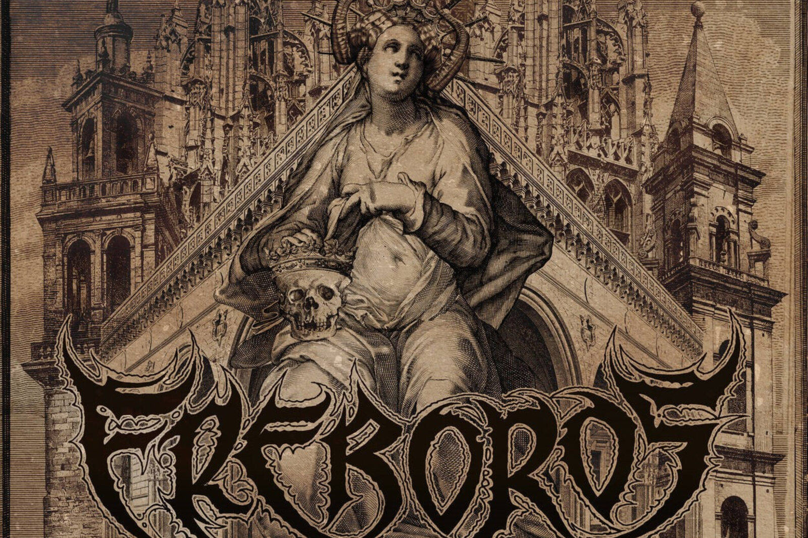 The Brazilian death metal band Ereboros release their new single "Blasphemous Era"