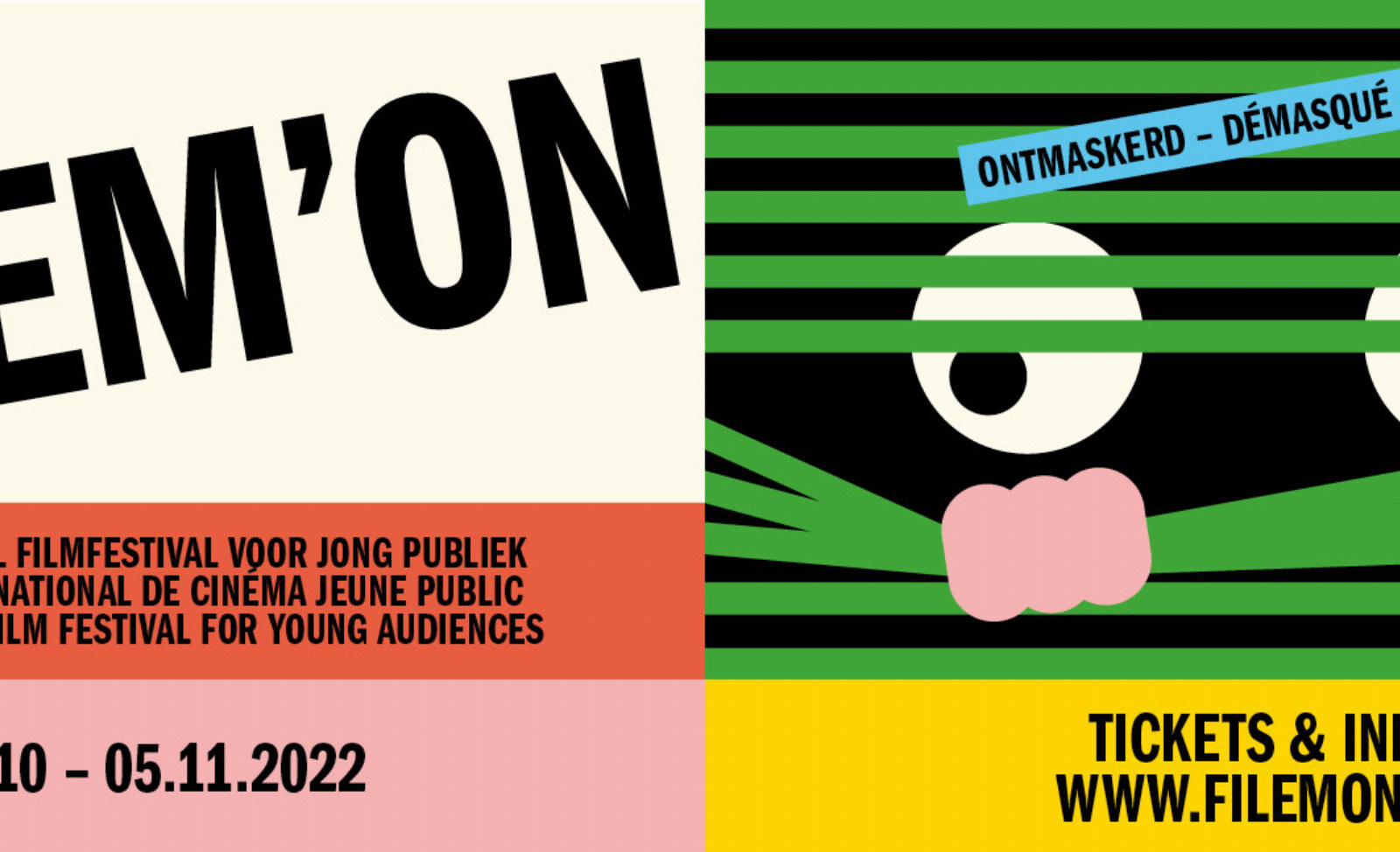 Save-the-date: Filem'On 2022-editie - 26 oktober tot 5 november