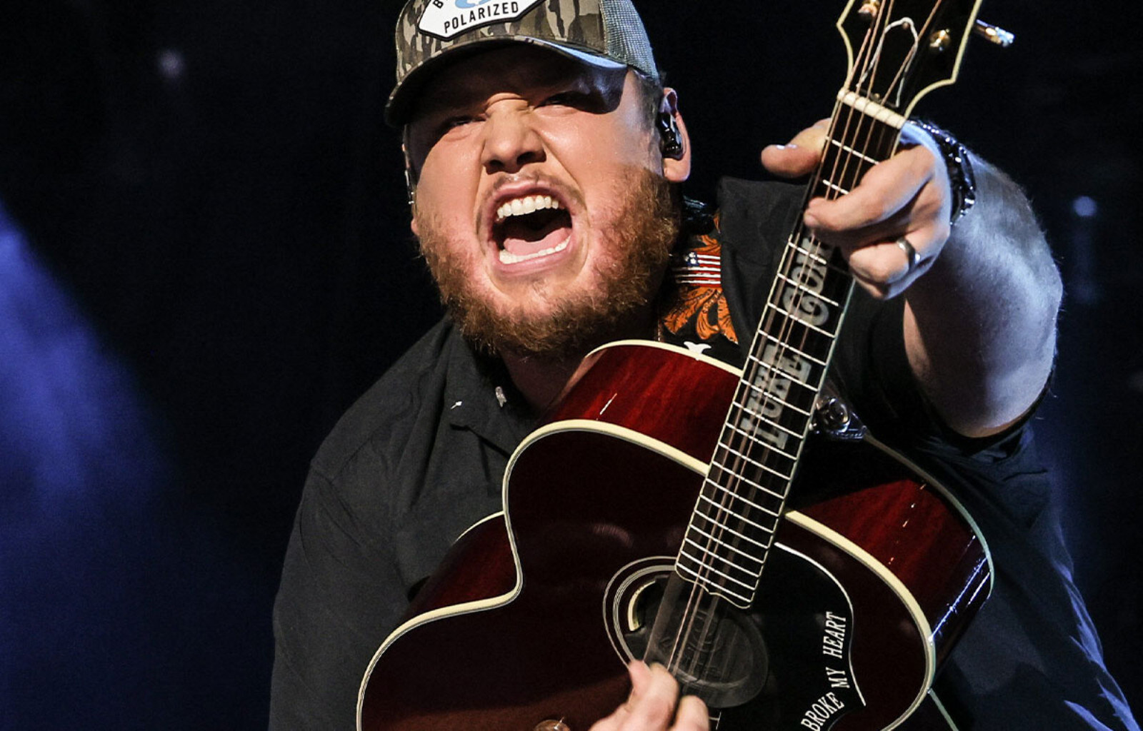 Luke Combs op 7 oktober 2023 in AFAS Live