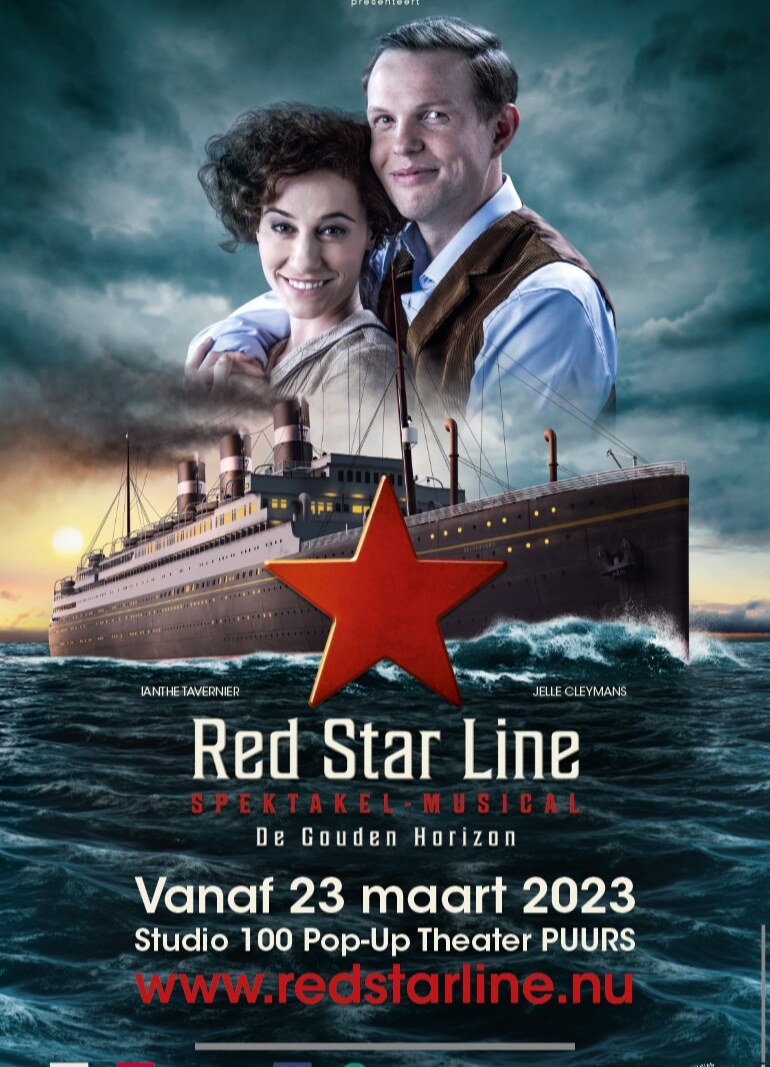 Spektakel-musical Red Star Line rond de kaap van 50.000 tickets!