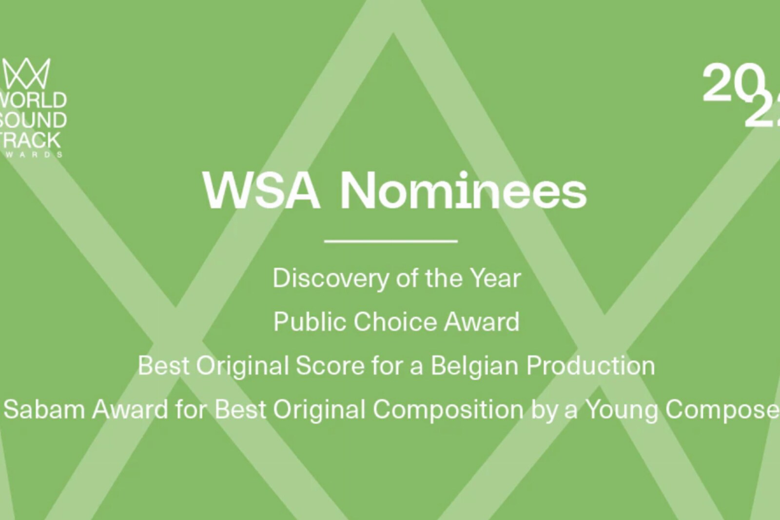 FFG en de WSAcademy kondigen tweede golf nominaties aan voor de World Soundtrack Awards 2022