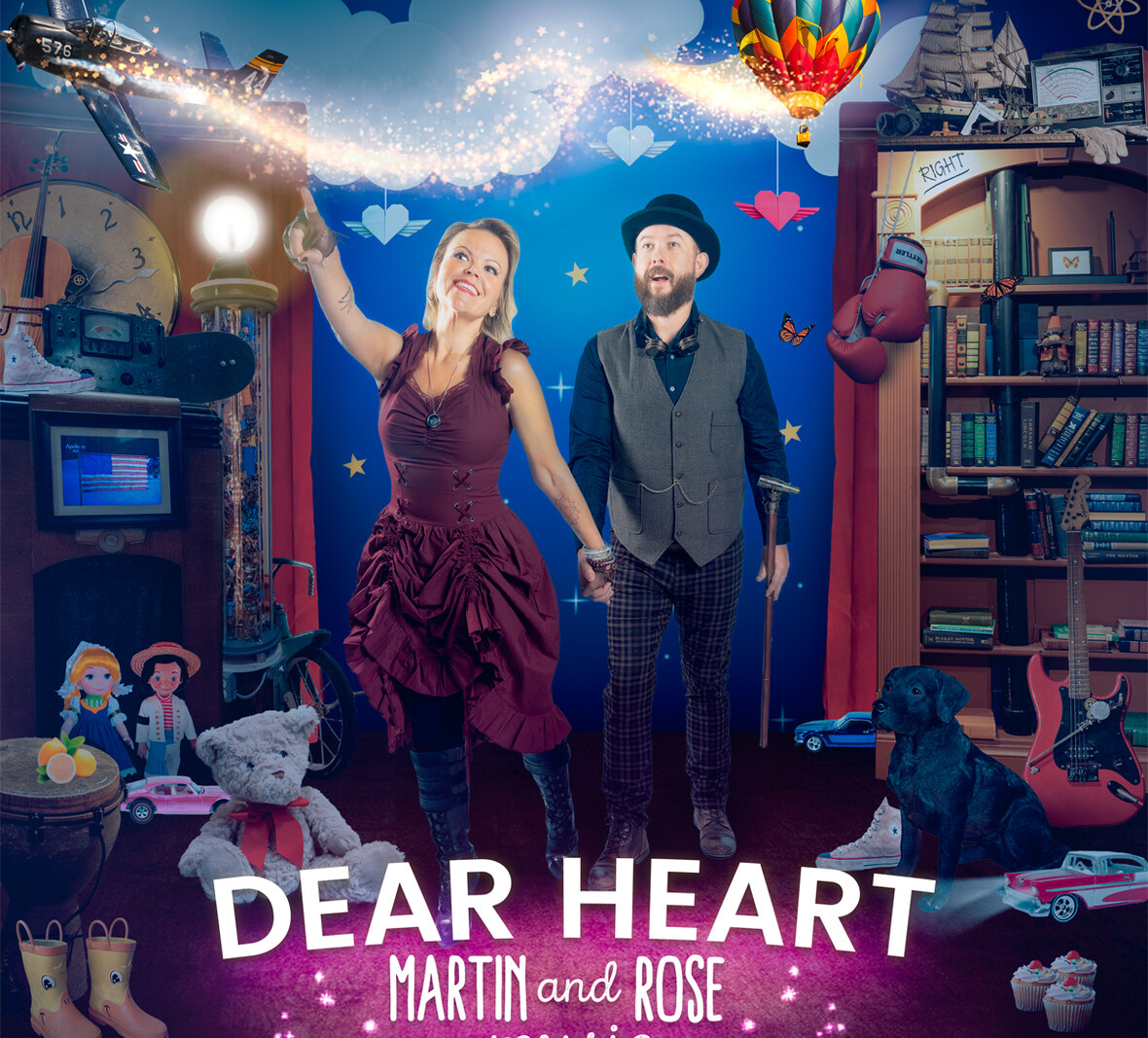 For Kids and Families from Award-Winning Martin and Rose Music - "Dear Heart" - Like The Lumineers but with a Kid-Friendly, Playful Twist