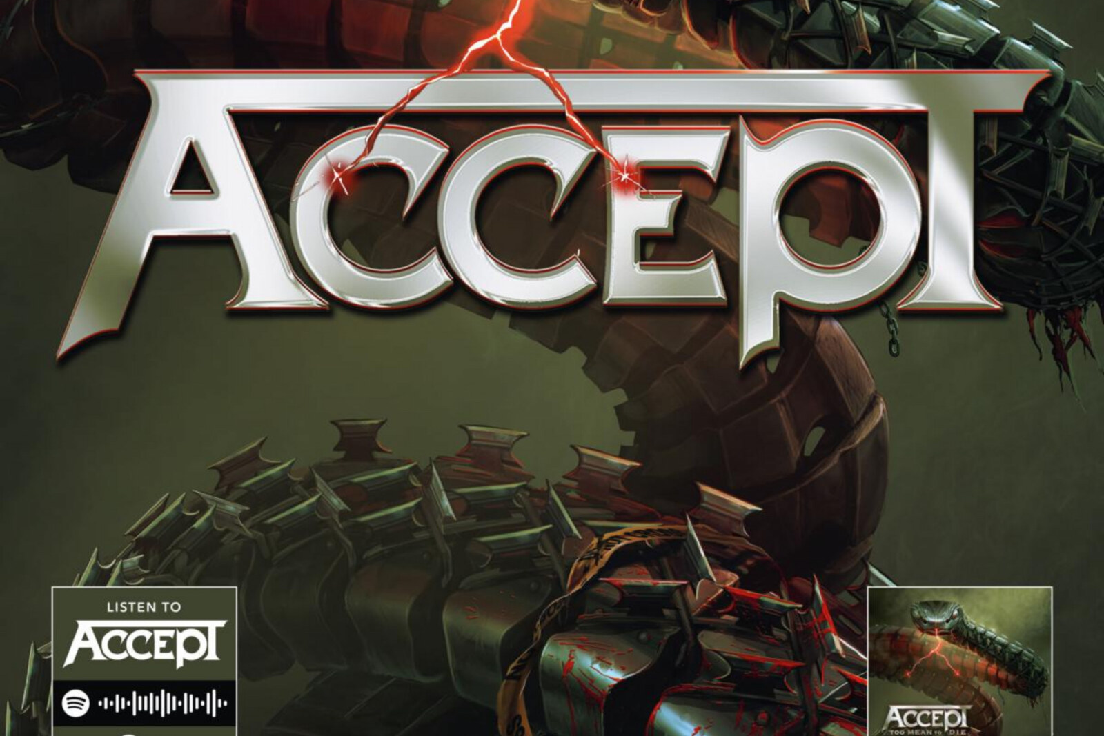 Accept “Too Mean To Die” Europa Tour in January and February 2023