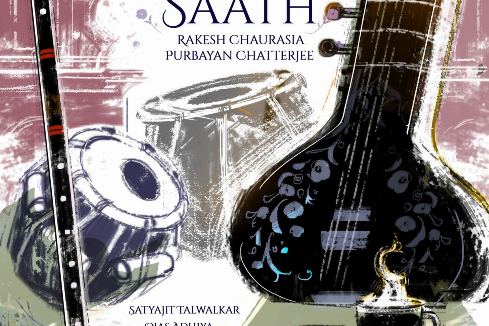 Purbayan Chatterjee & Rakesh Chaurasia Release New Album "Saath Saath"