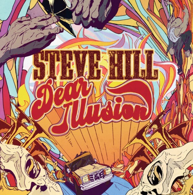  Guitar hero Steve Hill releases his 12th album 'Dear Illusion' - 11/11/2022