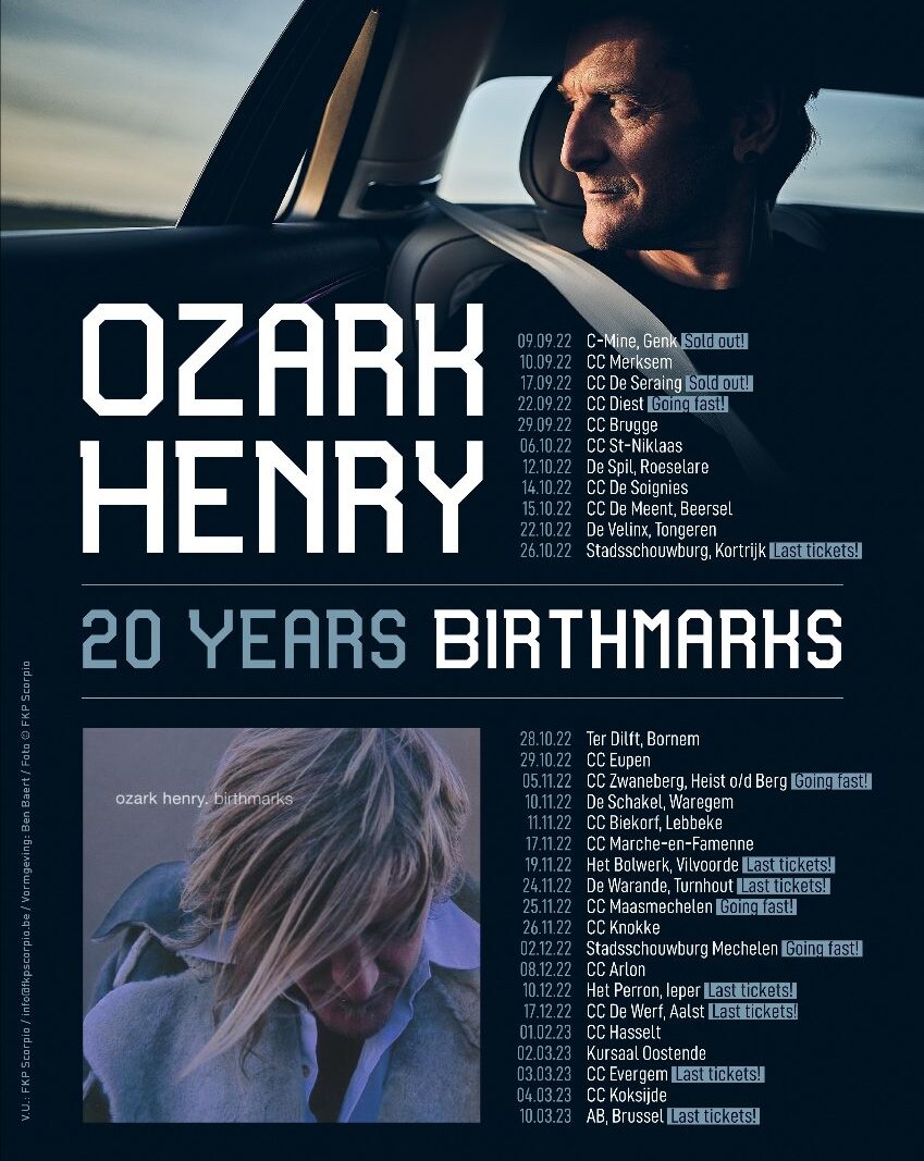 Ozark Henry viert 20 jaar ‘Birthmarks’