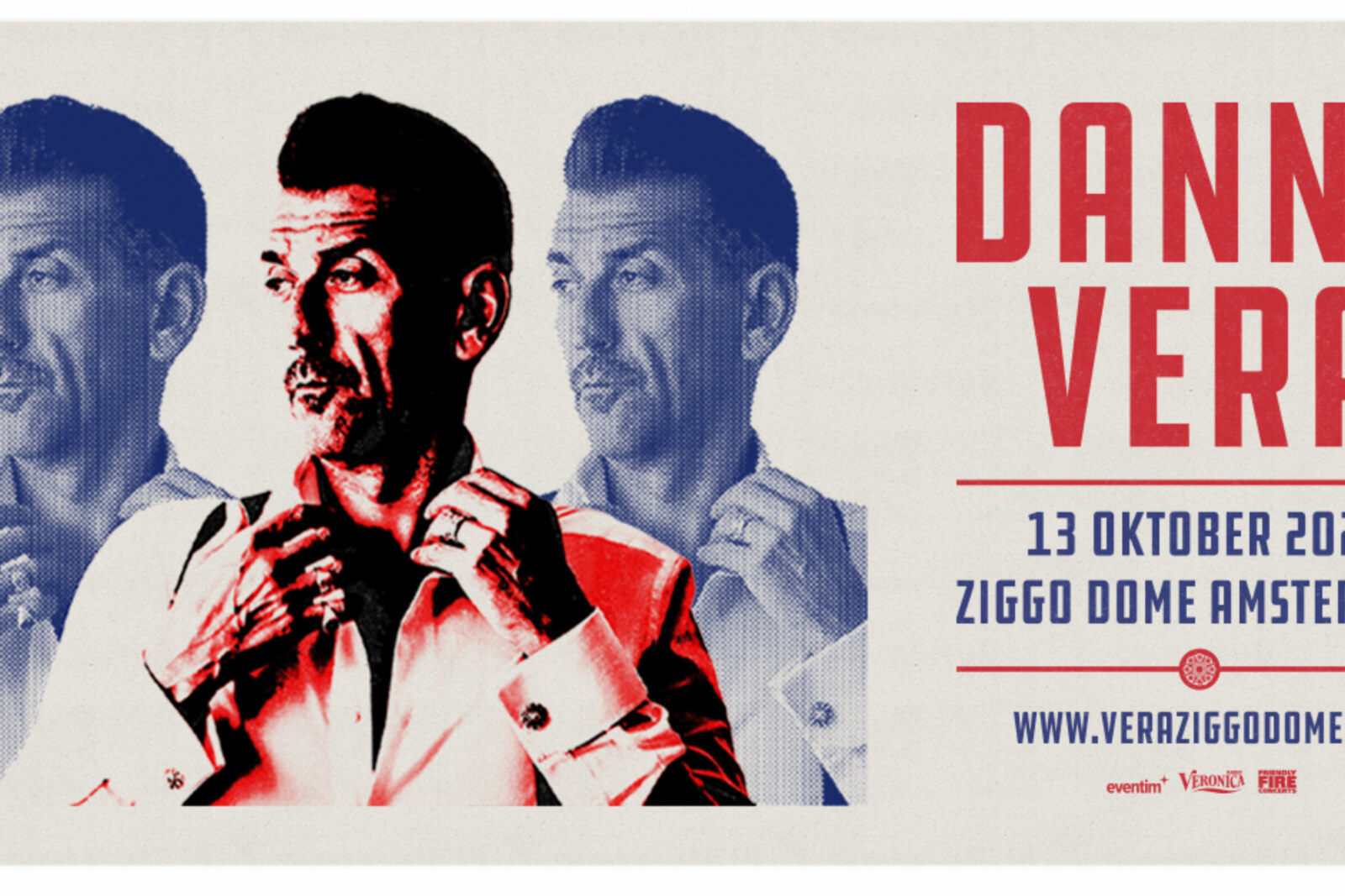 Veronica presents: Danny Vera terug naar Ziggo Dome op 13 oktober 2023
