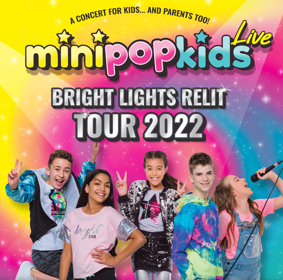Canada’s Best-Selling Kids Music Group the Mini Pop Kids Celebrate their Bright Lights Relit Tour with New Video for “About That Time”
