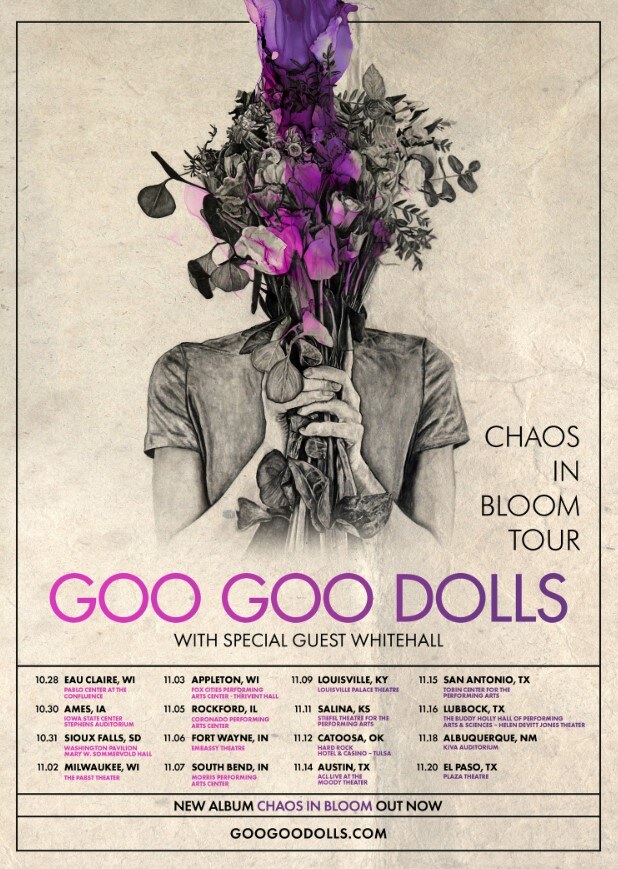 Charleston, SC's Whitehall Releases First Single Off Upcoming Enci Records Debut Album; Indie Rock 4-Piece Tapped As Opener on Goo Goo Dolls Fall Tour