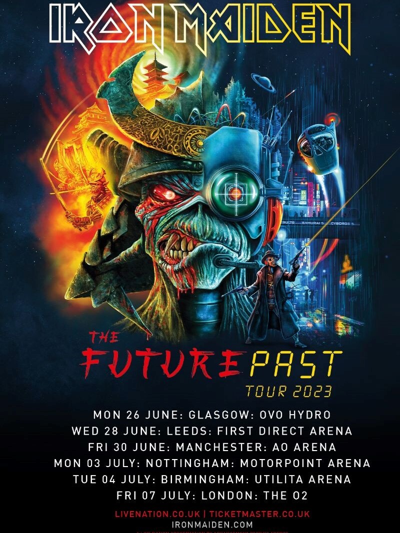 Iron Maiden Announce The Future Past Tour - UK dates 2023