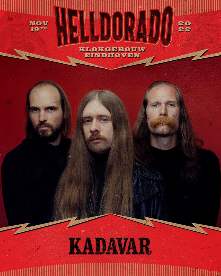 Line-up 3e editie HELLDORADO nu volledig met o.a. The Goddamn Gallows, Kadavar, DOOL, The Datsuns, STAKE, BARK