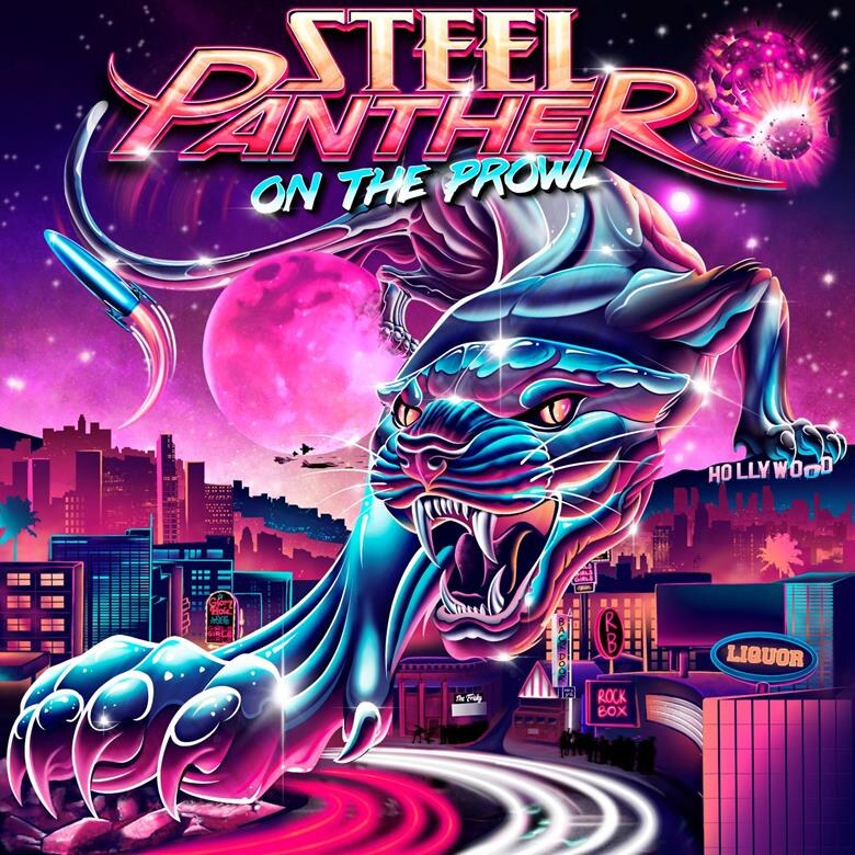 Nieuw studio-album ‘On The Prowl’ van hard-glamrock band Steel Panther  gereleased op 24 februari