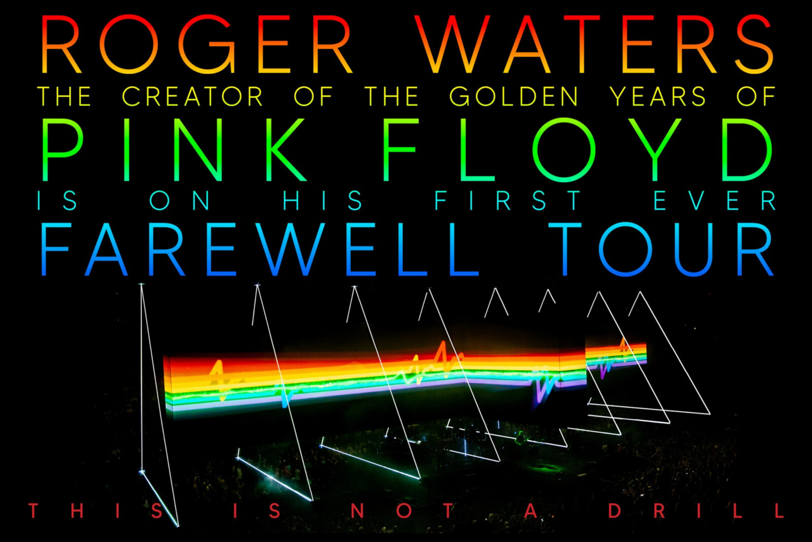 Derde concert Roger Waters in Ziggo Dome op 7 april