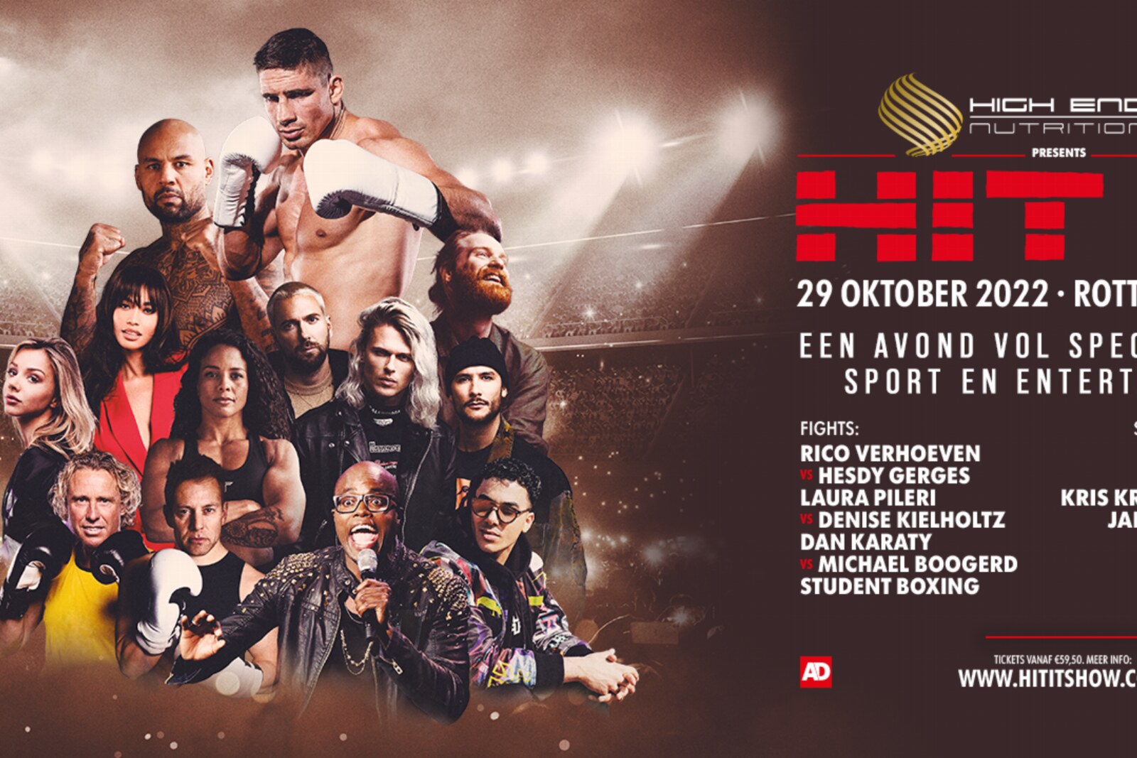 Ernesto Hoost en Koert Westerman verzorgen commentaar tijdens HIT IT livestream