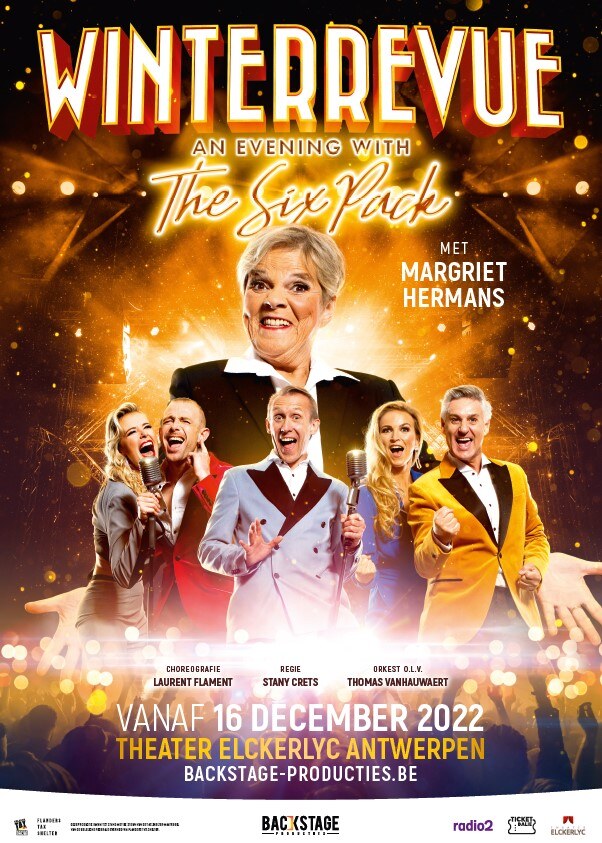 Stany Crets maakt thema Winterrevue bekend: An Evening With The Six Pack.