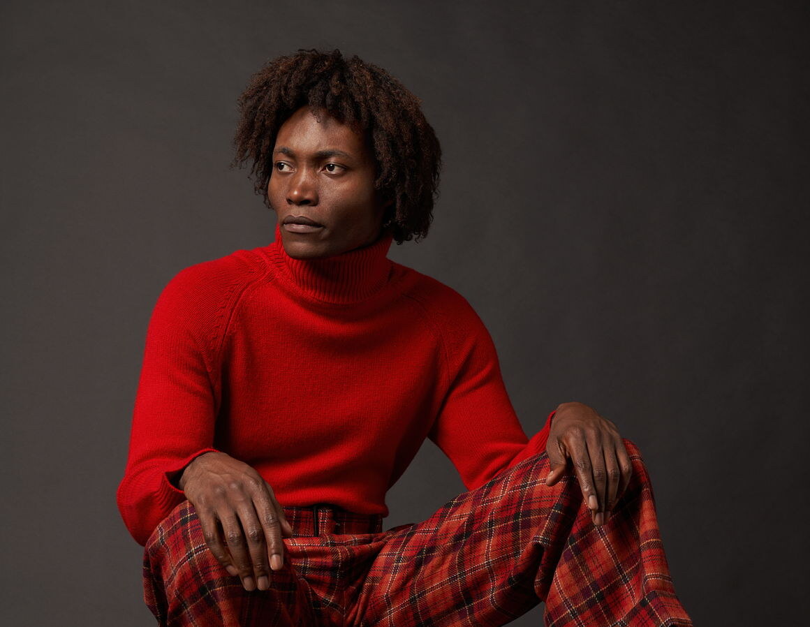Benjamin Clementine op woensdag 27 september 2023 in het Koninklijk Circus, Brussel.