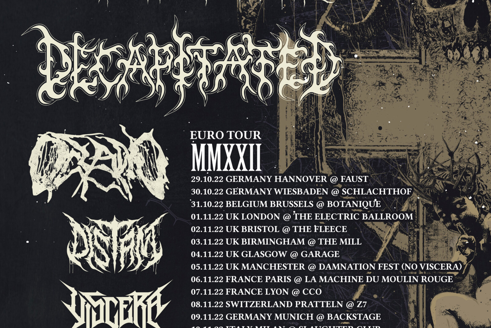 Despised Icon - Rarities EP DÉTERRÉ Out Now + Kick Off European Tour Tomorrow!