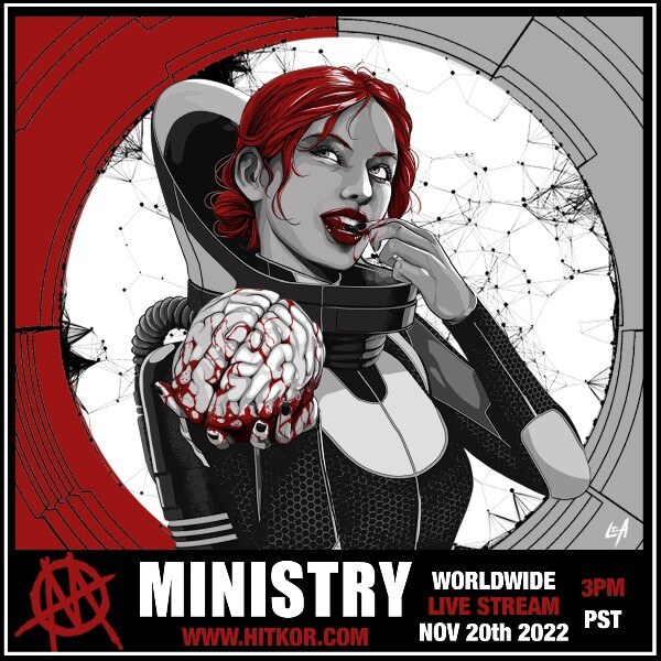 Ministry Announces Final Show Of The YearFull Band, Livestream Concert Set For November 20