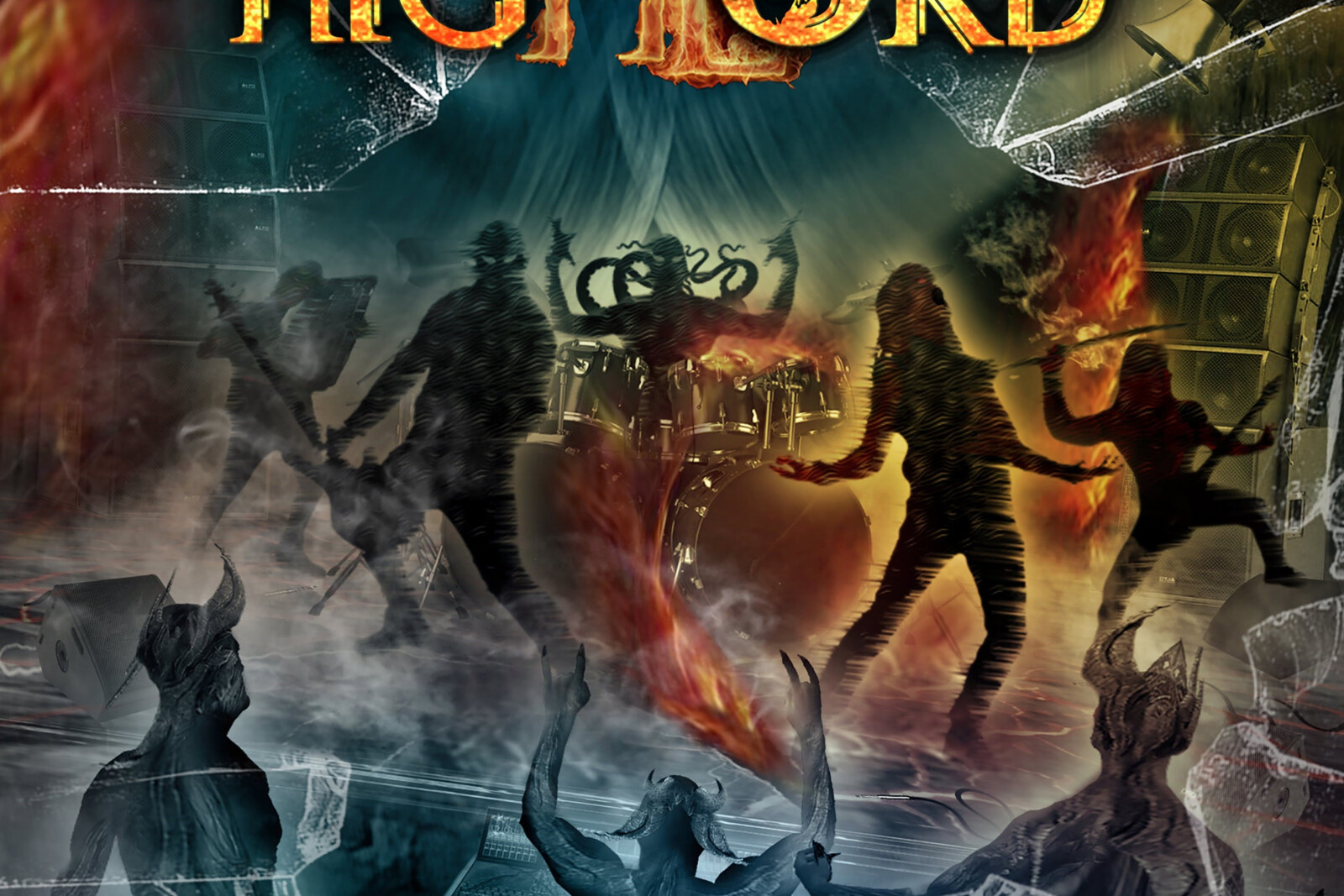  Power Metallers Highlord Want You To Have Your "Eyes Open Wide" For First Single Off New Album "Freakin' Out of Hell" Out December 2022