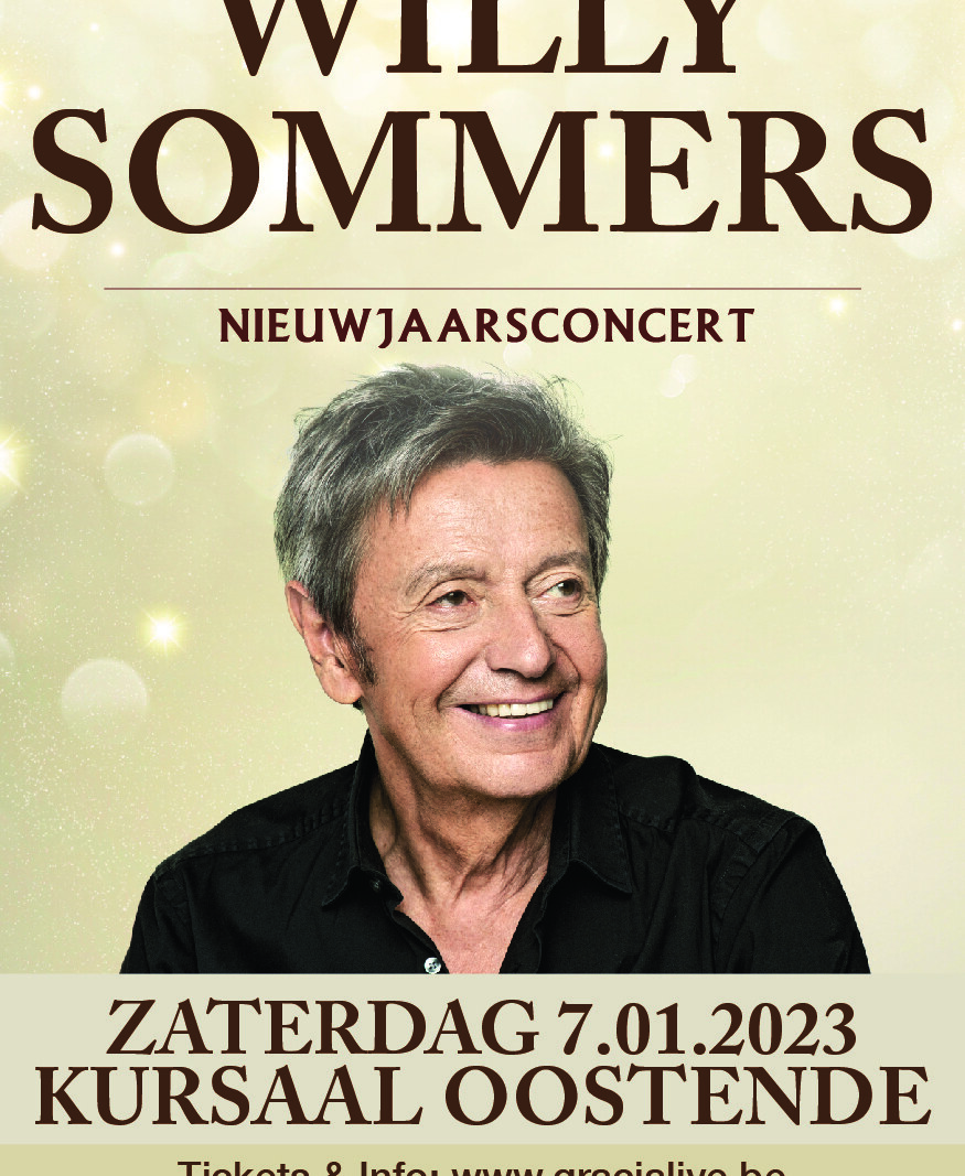 Het nieuwe jaar in met een sprankelend Nieuwjaarsconcert van Willy Sommers