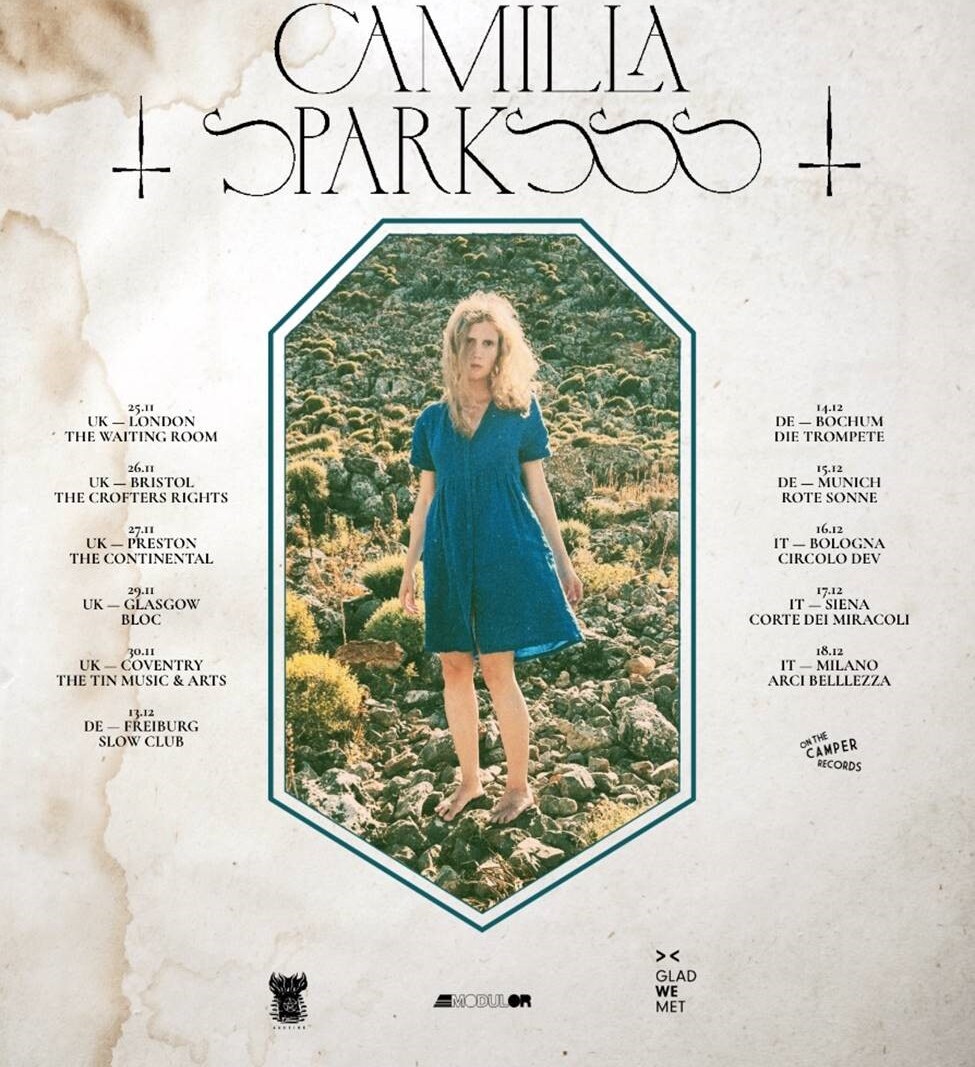 Camilla Sparksss - UK Tour starts next week!