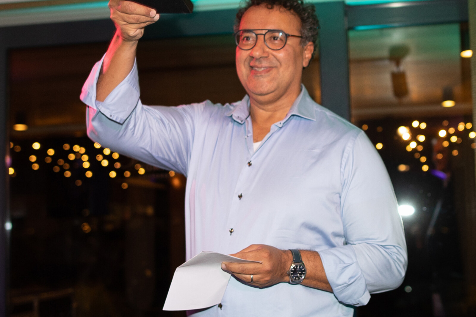 Martin Jessurun ontvangt Zilveren Fonograaf