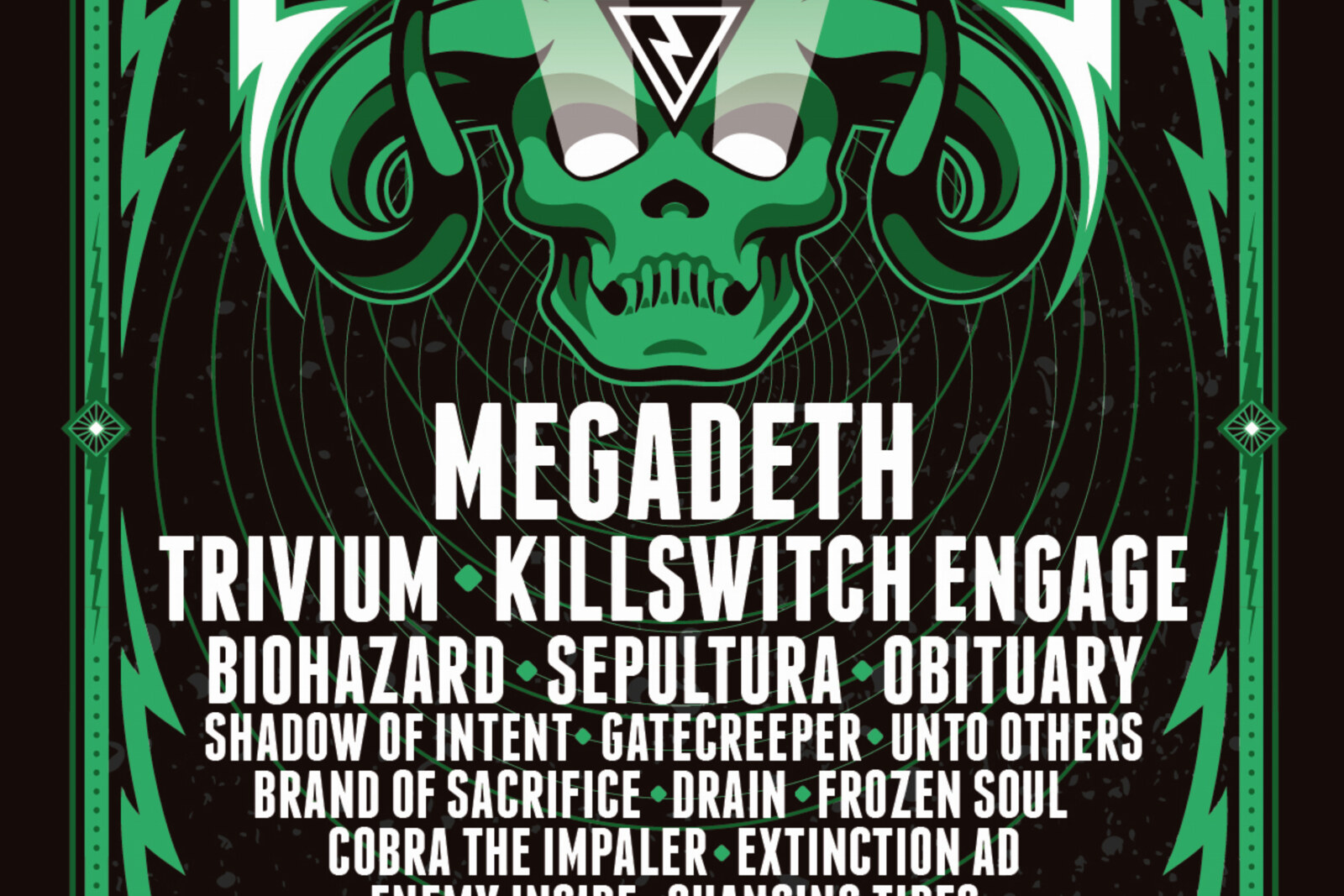 Megadeth, Trivium en Killswitch Engage naar Dynamo Metalfest!