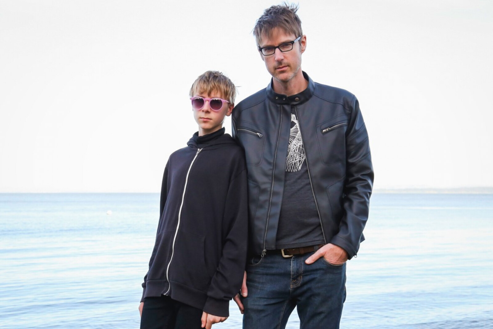 Nyte Skye 'Take Me Up Again' - new wave/dream pop single by US father & son duo | from debut album out 10.01.23 via Sonic Ritual