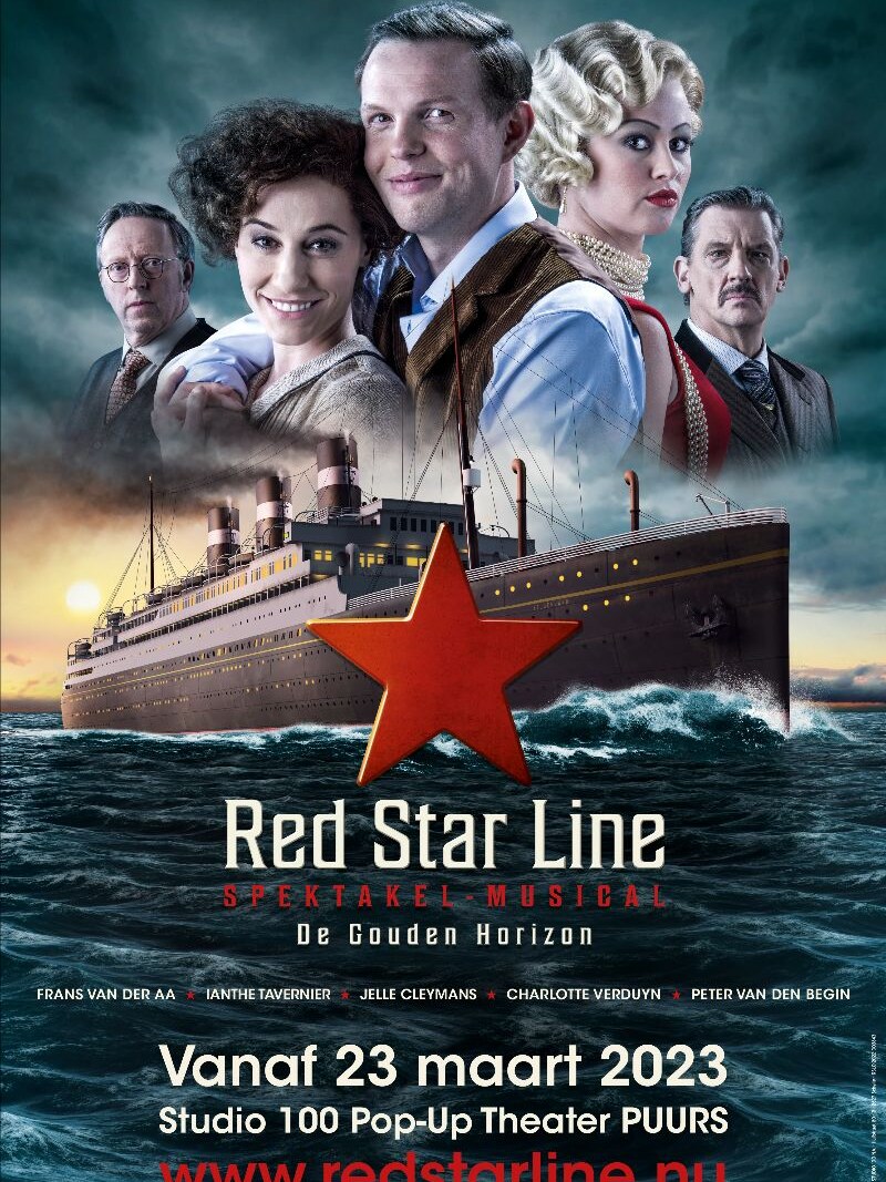 Sterke namen vervolledigen cast van spektakel-musical Red Star Line