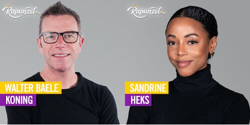 Walter Baele (koning) en Sandrine Van Handenhoven (heks) in sprookjes-dreamteam ‘Rapunzel’