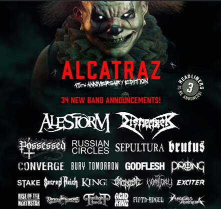 Alcatraz 2023 - 34 nieuwe namen!