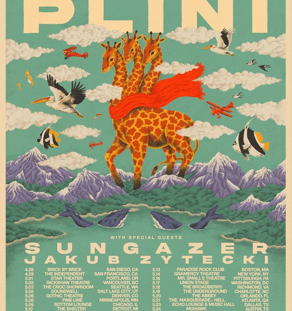 Plini announces US tour with Sungazer & Jakub Zytecki; streams new live video