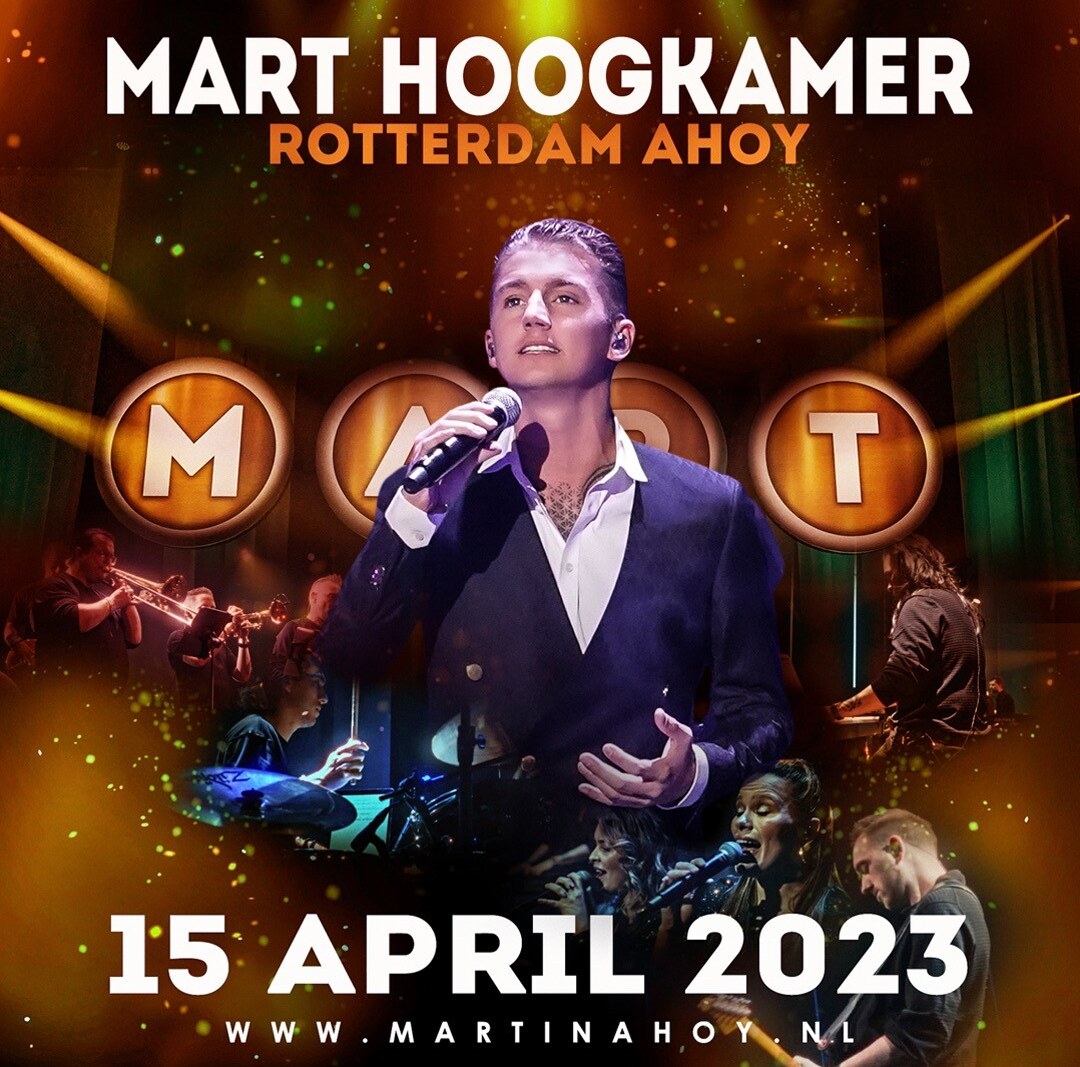 Mart Hoogkamer scoort met 'Diamant' en kondigt Ahoy concert aan