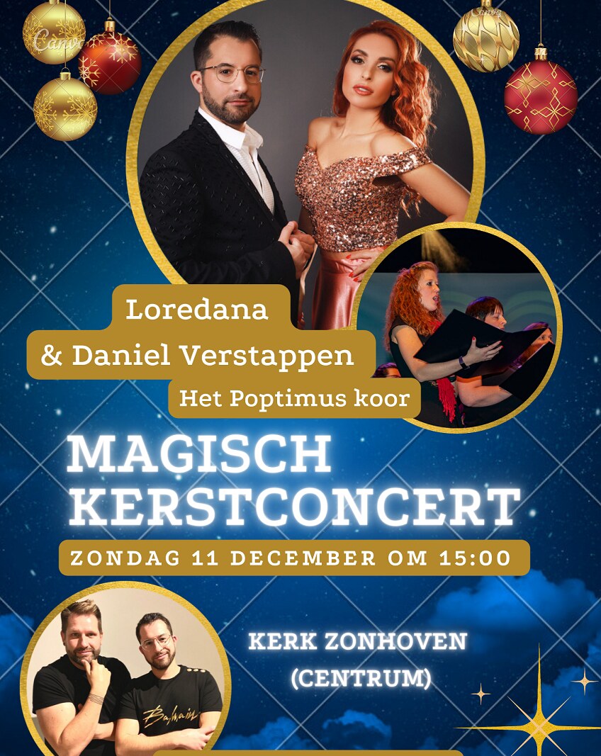 Kerstinterview Daniel Verstappen over aankomend kerstconcert in Zonhoven:  #make music no war