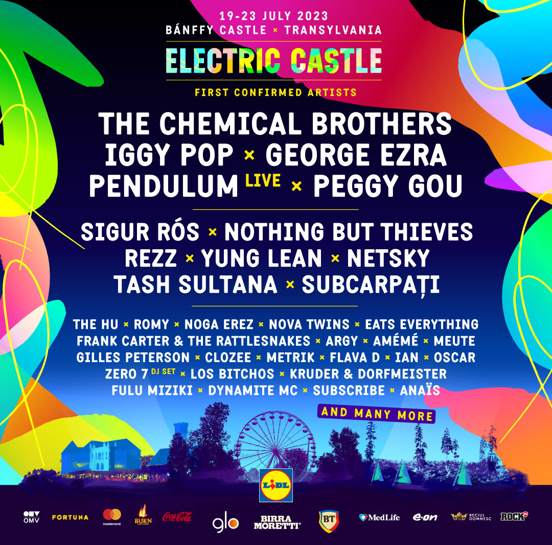  The Chemical Brothers, George Ezra, Iggy Pop eerste headliners Electric Castle 2023