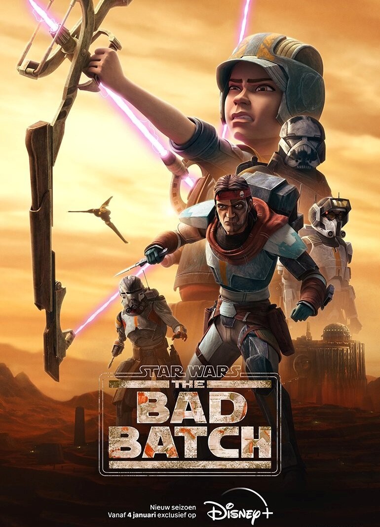 Disney+ releases trailer & key art for season 2 of “Star Wars: The Bad Batch”