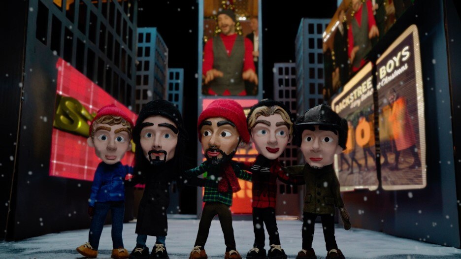 The Backstreet Boys release of the official music video for “Christmas in New York,” an original song from their new Christmas album, A Very Backstreet Christmas
