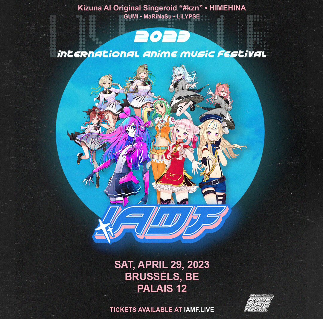 International Anime Music Festival komt op 29 april 2023 naar Paleis 12 in Brussel