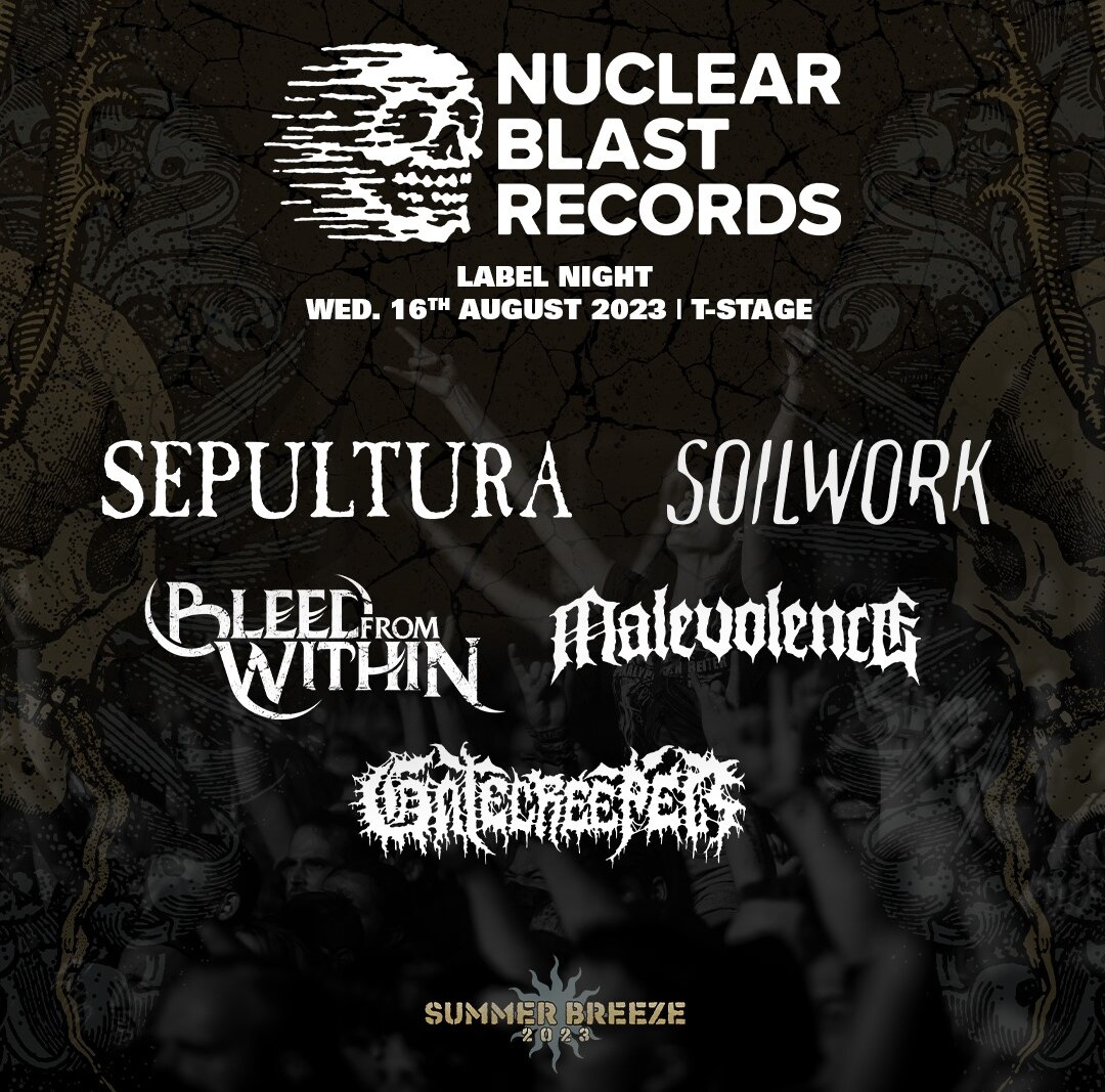 Nuclear Blast announce Summer Breeze Label Night 2023!