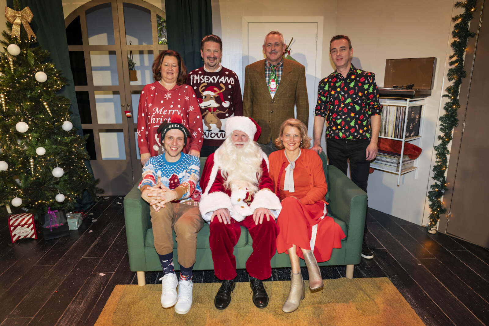 Kerst zonder ballen is succesvol in première gegaan
