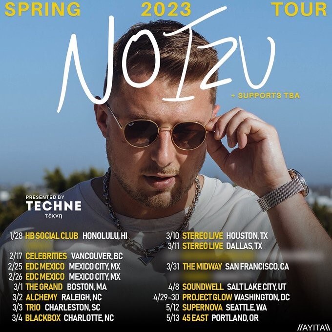 Noizu announces Spring Tour + new music coming early 2023