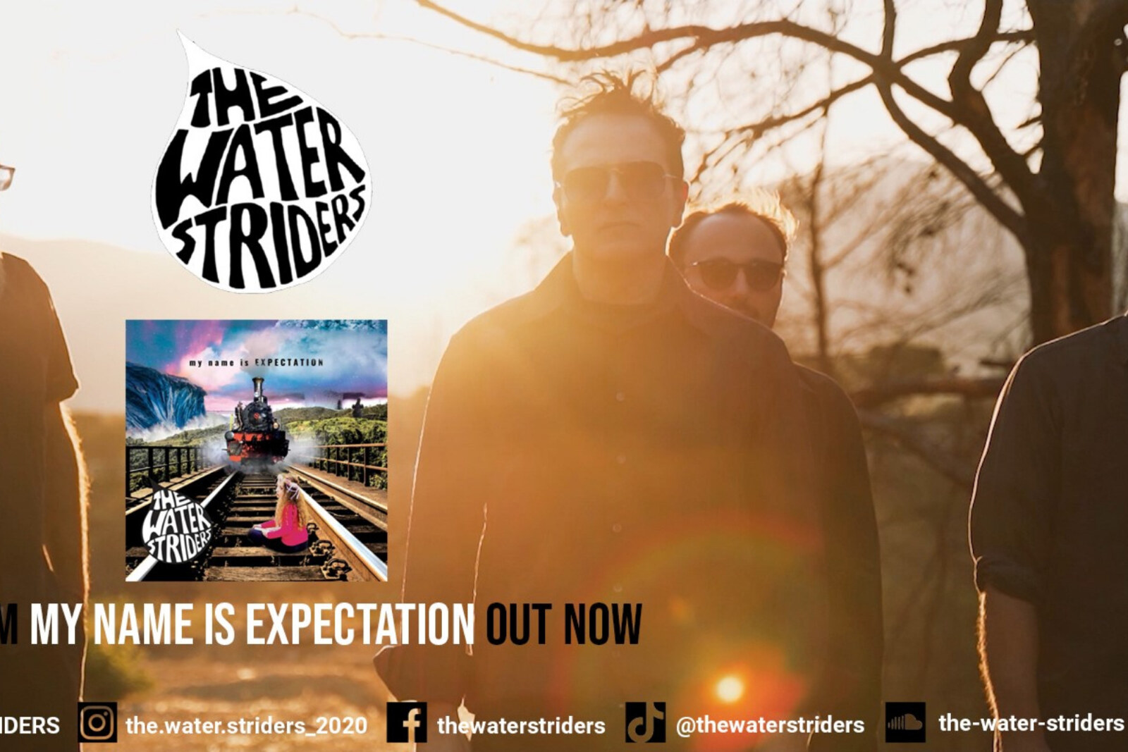 The Waterstriders singles "Love Is A Friend" and “Can I Settle For a Night?” from album ¨My name is EXPECTATION”