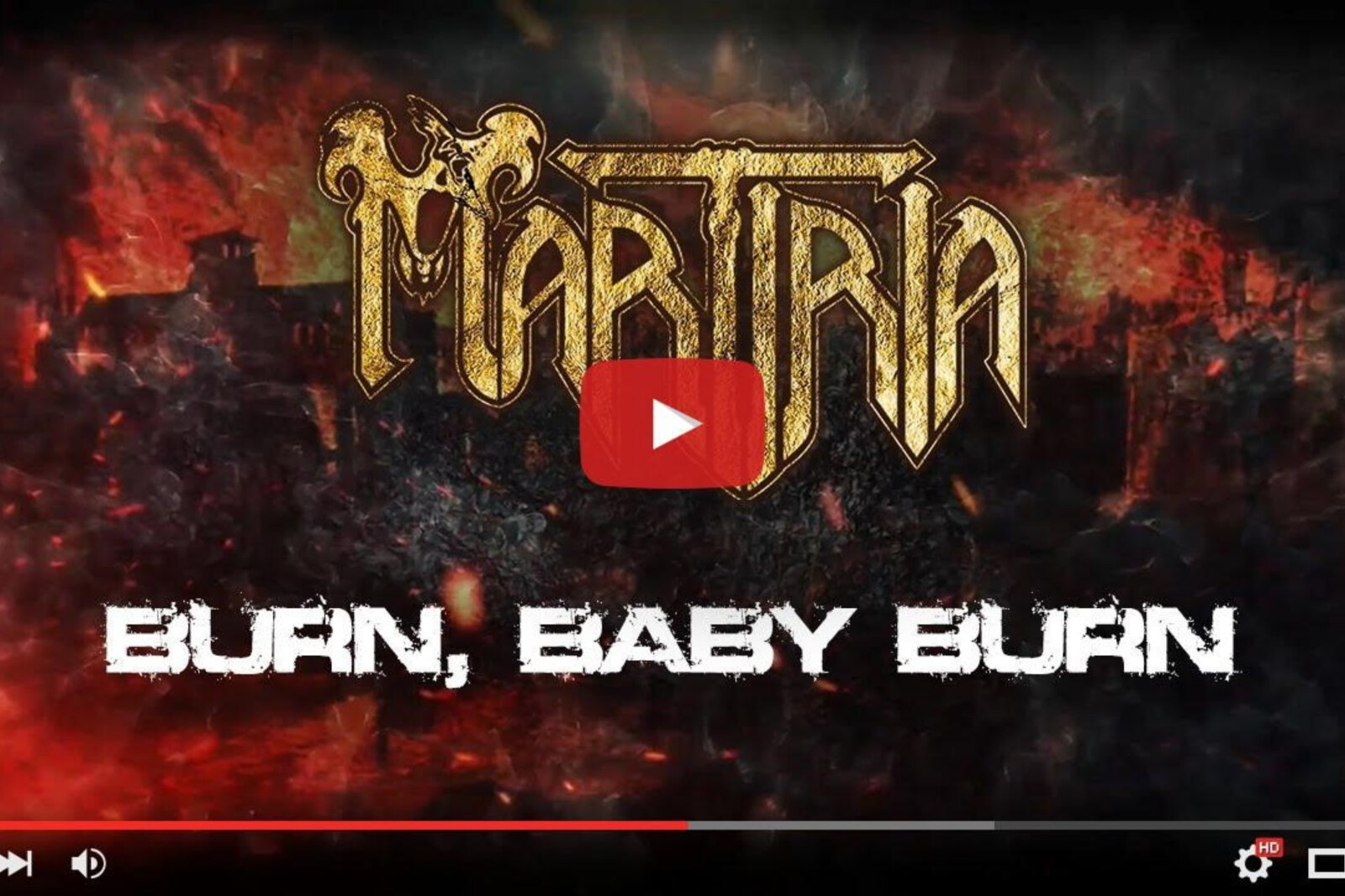 Martiria releases Lyric Video For 'Burn, baby burn