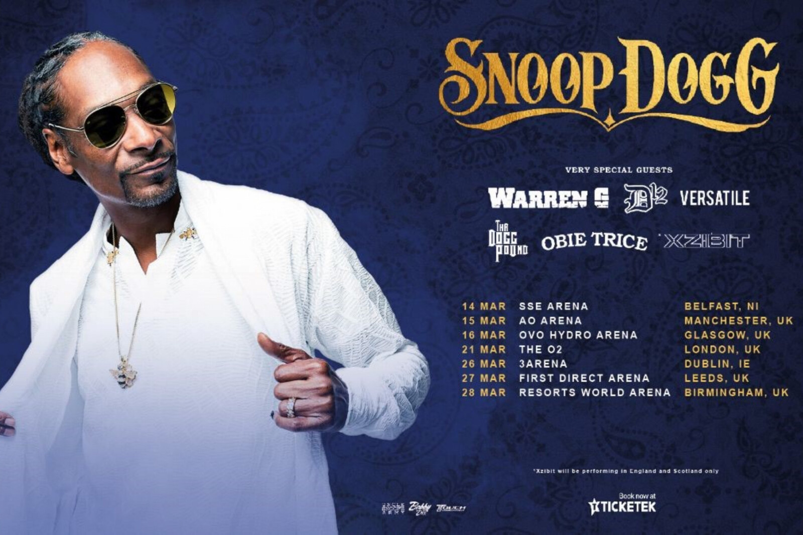 Snoop Dogg reschedules UK & Ireland tour for March 2023