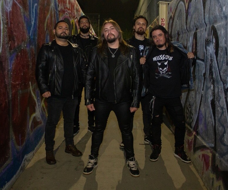 Chilean Thrash Metal Outfit HELL'S SATANS Sign with Wormholedeath