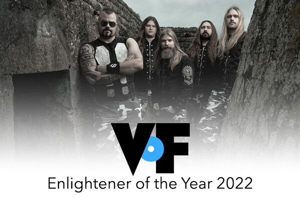 Sabaton receives The Swedish Skeptics Association's "Enlightener Of The Year Award 2022