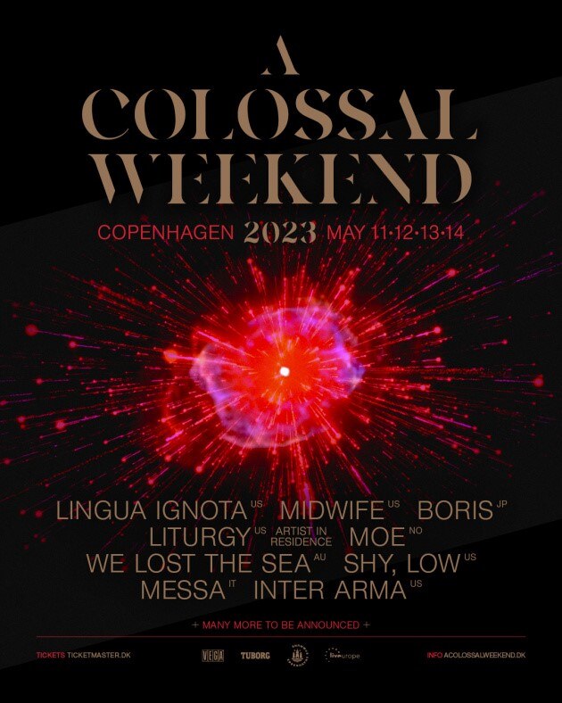 A Colossal Weekend  adds Lingua Ignota and Midwife to this year’s line-up