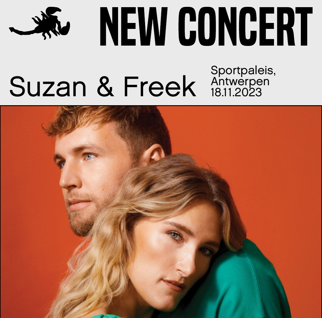 Suzan & Freek komen naar het Sportpaleis voor hun grootste Belgische show ooit